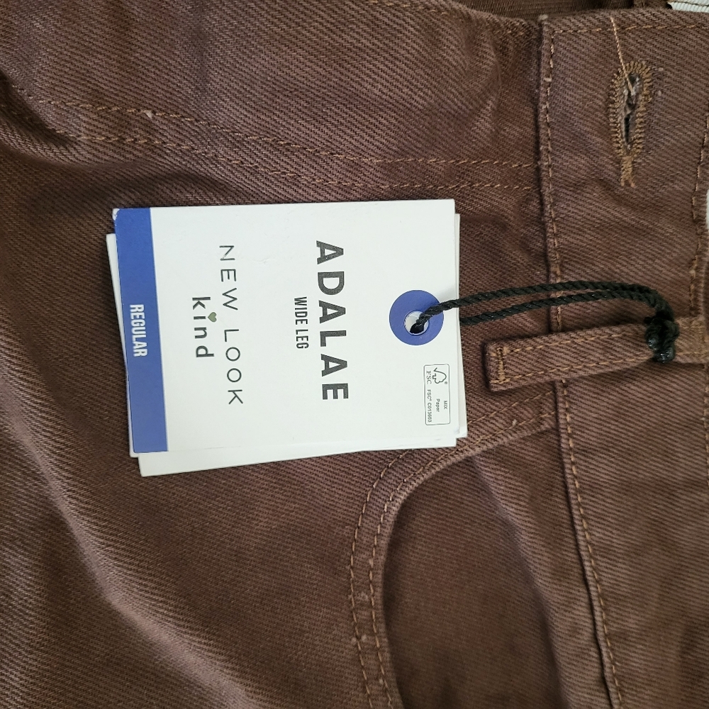 Wide leg jeans